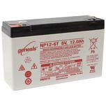 NP12-6 EnerSys Genesis SLA Battery 6v 12Ah