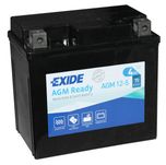 AGM12-5 Exide AGM Ready Motorcycle Battery 12V (4910)