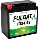 FTX14-BS GEL Fulbat Motorcycle Battery