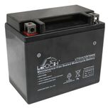 LT12-4 Leoch Powerstart AGM Motorcycle Battery EB12-4-1 LTX12-BS