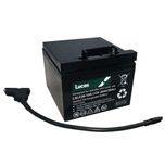 Lucas LSLC26-12G Golf Battery with Powakaddy Connector and T-Bar Lead