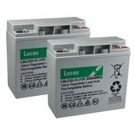 Pair of Lucas 22Ah Battery LSLC22-12