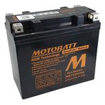 MBTX20UHD MOTOBATT Quadflex AGM Bike Battery 12V 21Ah