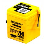 MBT6N4 MOTOBATT Quadflex AGM Bike Battery 6V 4Ah