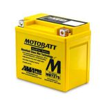 MBTZ7S MOTOBATT Quadflex AGM Bike Battery 12V 6Ah