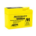 MT4R MOTOBATT Quadflex AGM Bike Battery 12V 2.5Ah