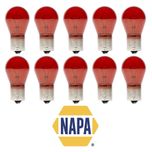 PR21W 782 Trade Box of 10 NAPA Halogen Red Bulbs NBU2782