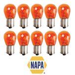 343 Trade Box of 10 NAPA Halogen Amber Bulbs NBU2343A