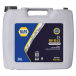 NAPA C1 5W-30 LS Fully Synthetic Low SAPS Engine Oil 20L - N22120L N221