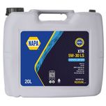 NAPA XTR 5W-30 LS Fully Synthetic Low SAPS Engine Oil 20L - N22520L N225