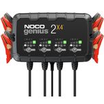 NOCO GENIUS2UK, 2A Car Battery Charger, 6V and 12V Portable Smart Charger,  Battery Maintainer, Trickle Charger and Desulfator for AGM, Leisure