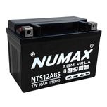 NTS12ABS Numax Motorbike Battery YT12A-BS