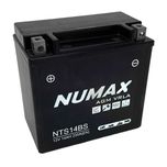 NTS14BS Numax AGM Motorbike Battery