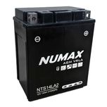 NTS14L-A2 (MB12V14LB) Sealed Numax Motorbike Battery YB14L-A2