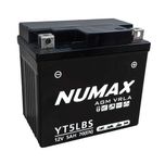 YT5L-BS Numax Motorbike Battery NTS5L-BS NTS5LBS