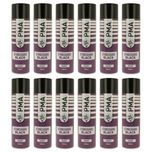 12x PMA GLOSS Stoneguard Black Spray Paint Aerosol 500ml - 12 x PCPA1031