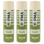 3x PMA MATT Beige Filler Primer Aerosol Spray 500ml - 3 x PCPA1024
