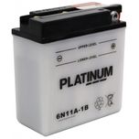 6N11A-1B PLATINUM Motorcycle Battery 
