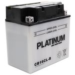CB16CL-B PLATINUM Motorcycle Battery 