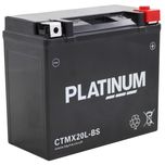 CTMX20L-BS PLATINUM AGM Motorcycle Battery