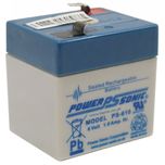PS-610 Power Sonic Sealed Lead Acid (SLA) Battery 1Ah