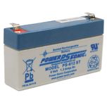 PS-612 Power Sonic Sealed Lead Acid (SLA) Battery 1.2Ah