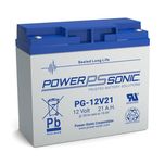 PG-12V21-FR Power Sonic VRLA Battery 18.9Ah PG-12V21FR