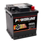 002L / 202 Powerline Car Battery 12V 40Ah
