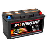 019 Powerline Car Battery 12V