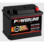 027 EFB Powerline Start Stop Car Battery 60Ah