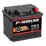 063 Powerline Car Battery 12V