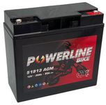 51913 BMW Powerline Motorcycle Battery 12V 20Ah (12V20P)