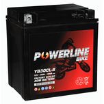 YB30CL-B AGM Powerline Motorcycle Battery 12V 30Ah