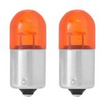 RY5W (589) 12V RING LED Filament-Style Indicator Amber Bulbs RW589AFSLED