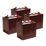 4 x T-105 Trojan Deep Cycle Battery (T105)