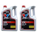 2x Valvoline VR1 Racing 20W-50 Mineral Engine Oil 873432 - 5L