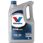 Valvoline SYNPOWER FE 0W-20 Fully Synthetic Engine Oil 5L - 872584