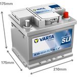 Varta Blue Dynamic B18 - Batterie Voiture 12V 44Ah 440A - Fiable Et Puissante Pour Démarrage Optimal