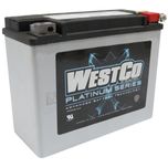 WCP18 Westco Platinum Motorcycle Battery 12V 22Ah Y50-N18L-A2 (SVR18)