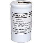 1DH4-0T Yuasa NiCd Emergency Lighting Battery 1.2V 4Ah