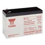 Yuasa NP7-12 NP-VRLA Valve Regulated Lead Acid Battery 12V 7Ah