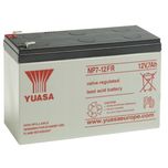 Yuasa NP7-12FR NP-VRLA Fire Retardant Valve Regulated Lead Acid 12V 7Ah