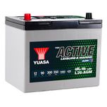 Batterie décharge lente Yuasa L28-EFB Leisure 12v 75ah