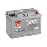 YBX5096 Yuasa Silver High Performance Car Battery 12V 80Ah HSB096