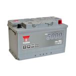 YBX5115 Yuasa Silver High Performance Car Battery 12V 90Ah