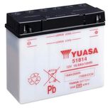 Yuasa 51814 YuMicron Motorcycle Battery 12V 18Ah