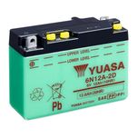 Yuasa 6N12A-2D Conventional Motorcycle Battery 6V 12.6Ah