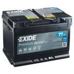 EA770 Exide Premium Car Battery 067TE