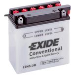 Exide 12N5-3B 12V Conventional Motorcycle Battery