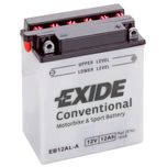 Exide EB12AL-A 12V Conventional Motorcycle Battery